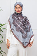 Vizon Paisley Premium Dijital Soft Şal