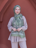 Saray Esintisi Desenli Soft Şal